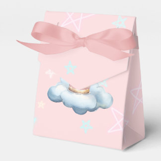 Cute Kitten Birthday Favor Box_ Pastel Design Presentaskar