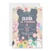 Cute Kitten/Cat Låt oss Pawty-Födelsedagsfesten