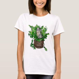 Cute Kitten i Catnip Pot T Shirt