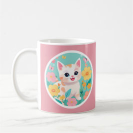 Cute Kitten Kaffemugg