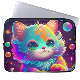 Cute Kitten Laptop Fodral