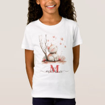 Cute Kitten med Hearts Kids Tillbaka till skolan