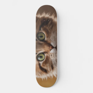 Cute Kitten Mini Skateboard Bräda 18,5 Cm