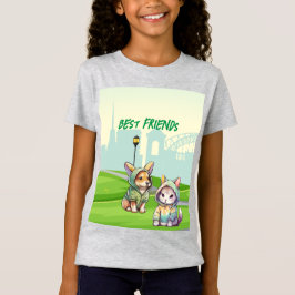 Cute Kitten och Best Friend T Shirt