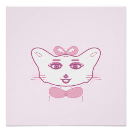 Cute kitten perfect poster