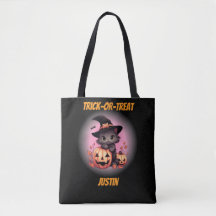 Cute Kitten Personlig Halloween