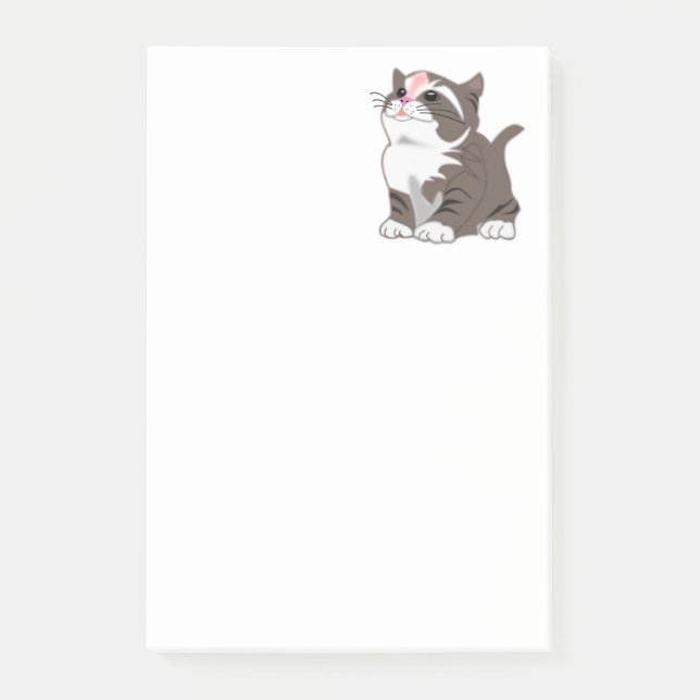 Cute Kitten Post-it Block (Framsida)