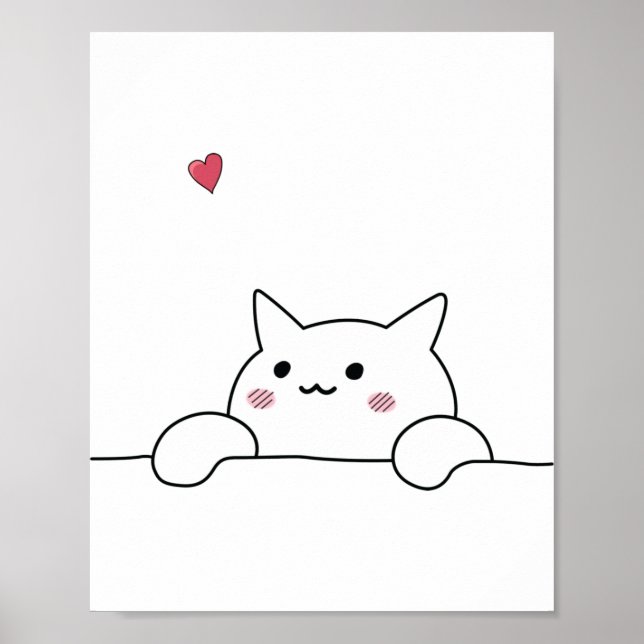 Cute Kitten Poster (Framsidan)