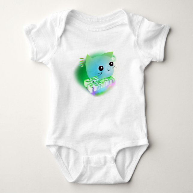 Cute Kitten T Shirt (Framsida)