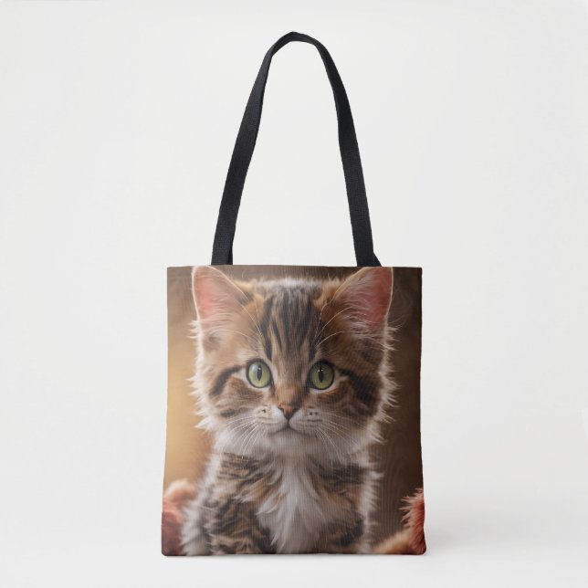 Cute Kitten Tygkasse (Framsida)