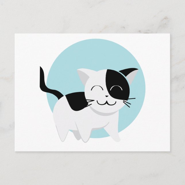 Cute Kitten Vykort (Framsida)