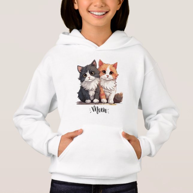 Cute Kittens ger konstruktionsorgan. T Shirt (Framsida)