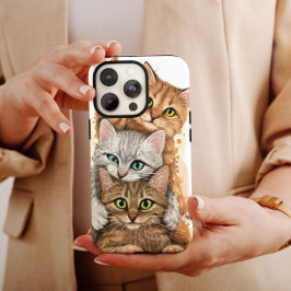 Cute Kittens iphone case | Adsible Cat Lover Phon