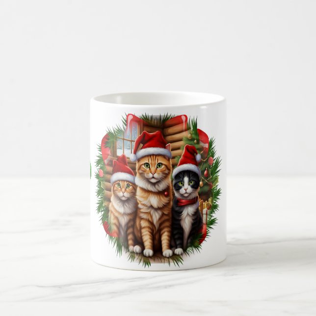 Cute kittens jul Mugg (Center)