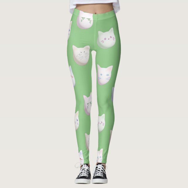 Cute Kittens Leggings (Framsida)