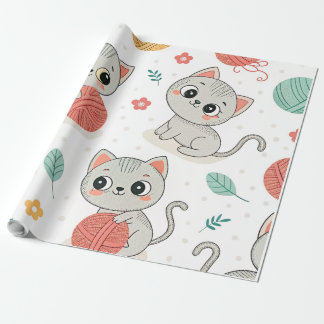 Cute kittens presentpapper