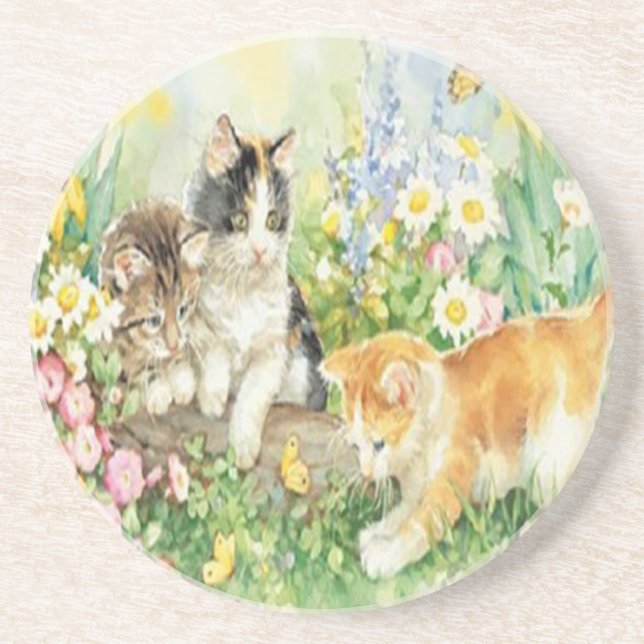Cute Kittens Underlägg (Framsidan)