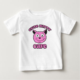 Cute Kitty Cafe T Shirt