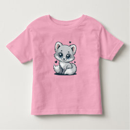 Cute Kitty Cat Illustration -Minimalistic T Shirt
