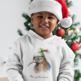 Cute Kiwi Bird i jul Elf Hat, anpassningsbar T Shirt