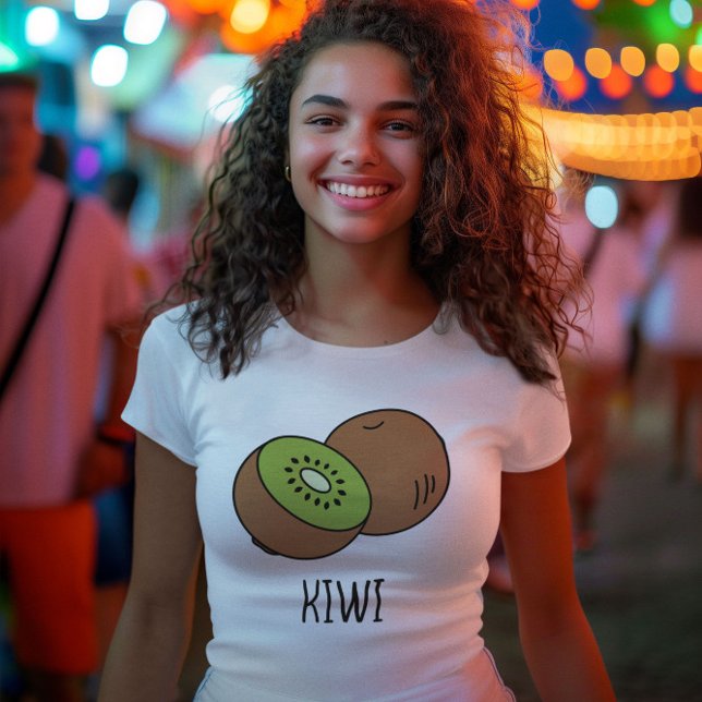 cute kiwi green summer aesthetic t shirt (Skapare uppladdad)