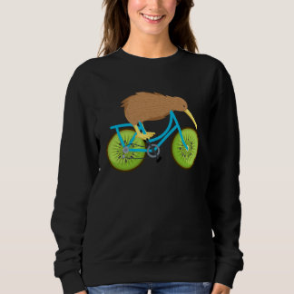 Cute Kiwi On Bicycle Kiwi Cycling Team Biking Cycl T Shirt