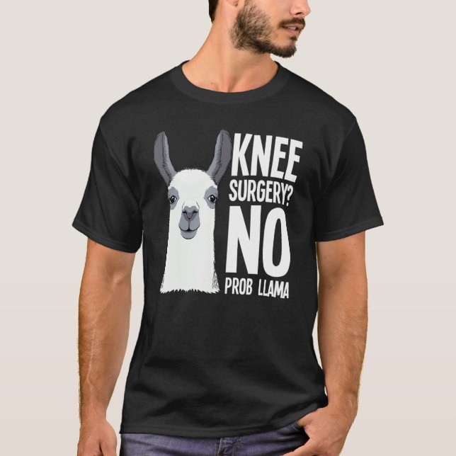 Cute Knee Surgery Recovery For Men Women Knee Reco T Shirt (Framsida)
