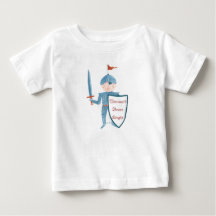 Cute Knight pojke personlig t-shirt