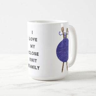 Cute Knitting Kaffemugg