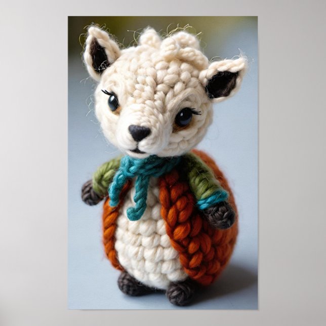 Cute Knsigned Leksak Poster (Framsidan)
