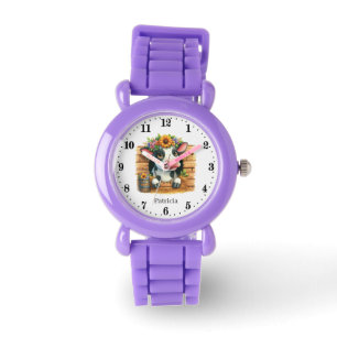 Cute ko älskare add namn armbandsur