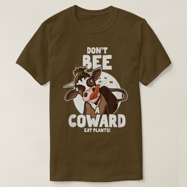 Cute ko-grafik Funny heifer Funny ko T Shirt (Design framsida)