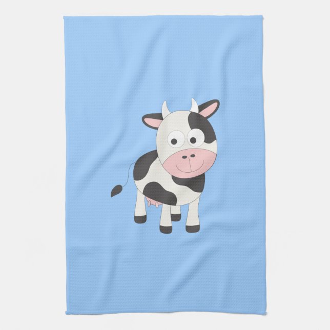 Cute ko kökshandduk (Vertikal)