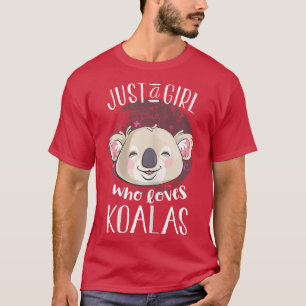Cute Koala Älskare Graphic for Girls Women Kids Ko T Shirt