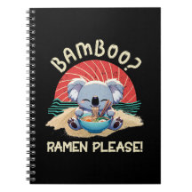 Cute Koala åt Ramen Vintage Sunshine