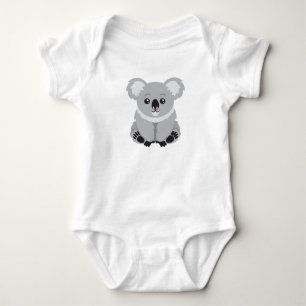 Cute Koala Baby Bodykostym Tee