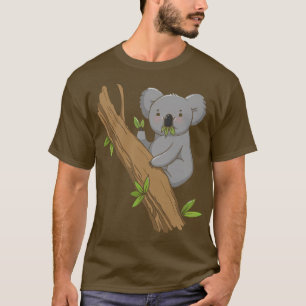 Cute Koala Bear - Australien Animals Eucalyptus Ko T Shirt