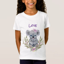 Cute Koala Bear Blommigt