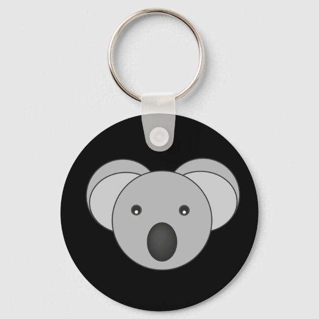 Cute Koala Bear Keychain Nyckelring (Framsida)