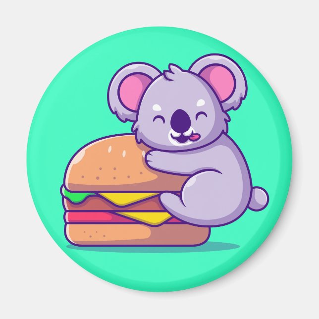 Cute Koala Bear Magnet (Framsidan)