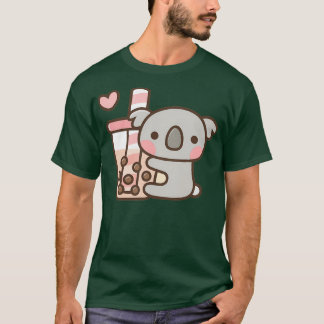 Cute Koala Bear och Bubble Tea T Shirt