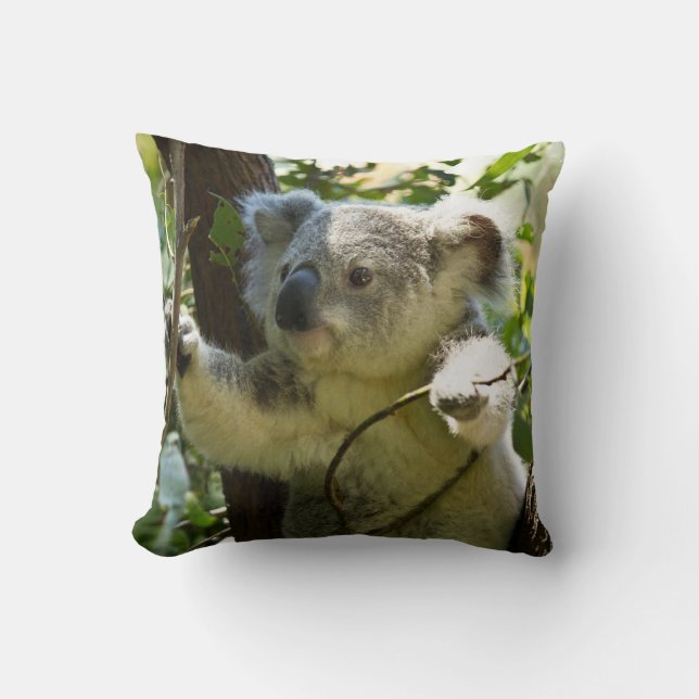 Cute Koala Bear Pillow Kudde (Framsida)