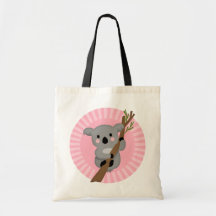 Cute Koala Bear - Rosa Grått Girl