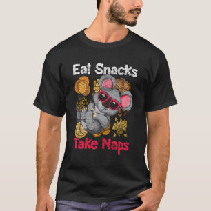 Cute Koala Bear Sömnig Funny Animal Koala för Chri T Shirt