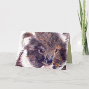 Cute Koala Bear, tack vare kort/skydd Kort