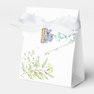 Cute Koala Bears Eucalyptus Löv Baby Shower Presentaskar
