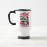 Cute Koala Chirstmas Personlig Namn<br><div class="desc">Cute Koala Chirstmas Personlig Namn Helgdag har en söt Koala som bär en julhatt och scarf med en julsäck. Perfekt för julklappar,  party och firande,  julklappar,  födelsedagar och så vidare. Skapat av Evco Studio www.zazzle.com/store/evcostudio</div>