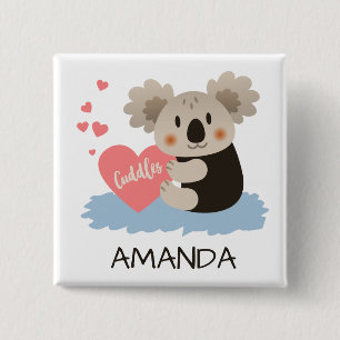 Cute Koala Cuddles ID386 Knapp