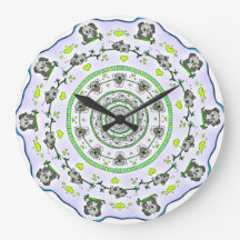 CUTE KOALA DESIGN WALL CLOCK