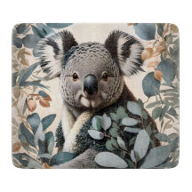 Cute Koala Eucalyptus Lövs